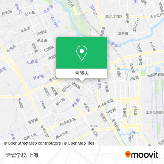 诸翟学校地图