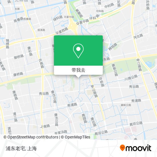 浦东老宅地图