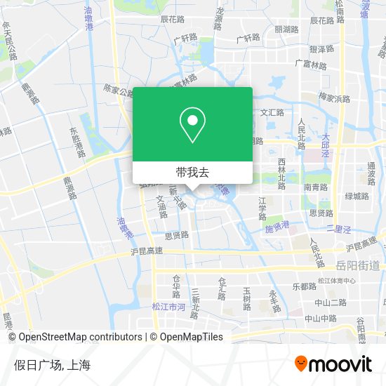 假日广场地图
