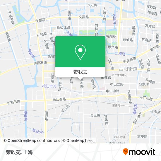 荣欣苑地图