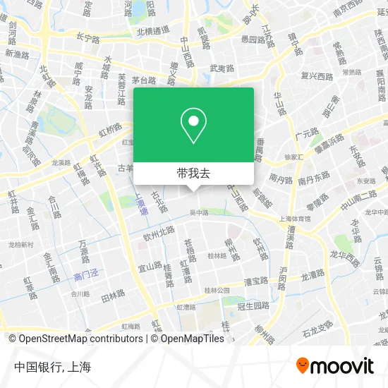 中国银行地图