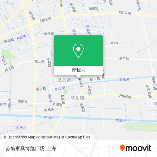 苏航家具博览广场地图