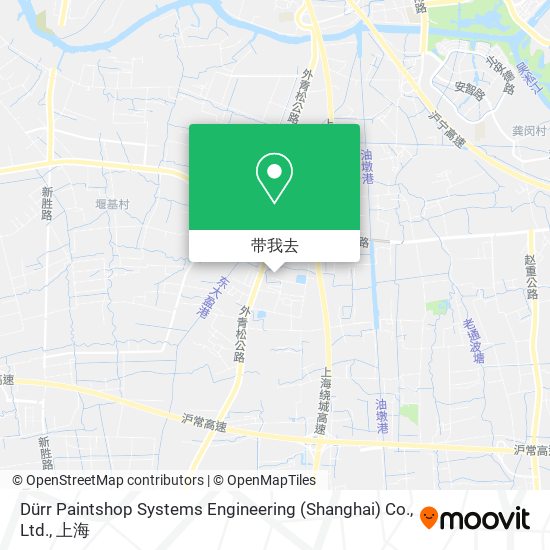 Dürr Paintshop Systems Engineering (Shanghai) Co., Ltd.地图