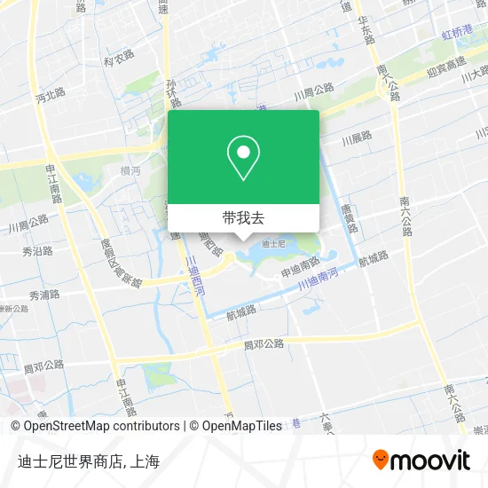 迪士尼世界商店地图
