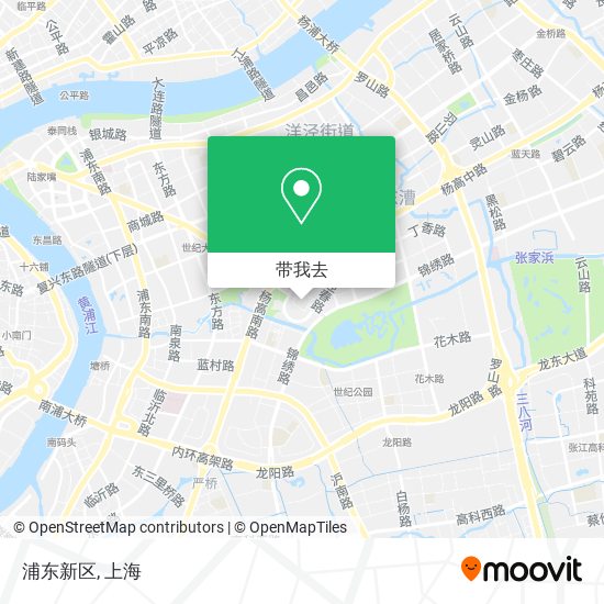 浦东新区地图
