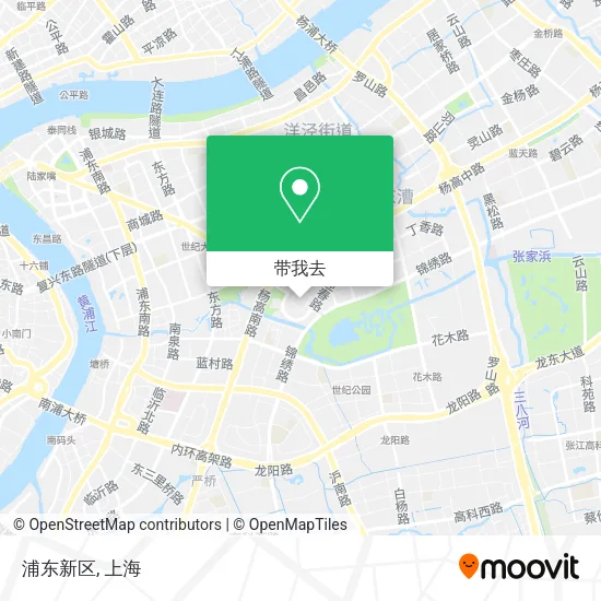 浦东新区地图