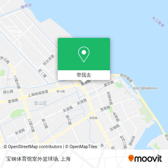 宝钢体育馆室外篮球场地图
