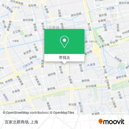 宜家北蔡商场地图
