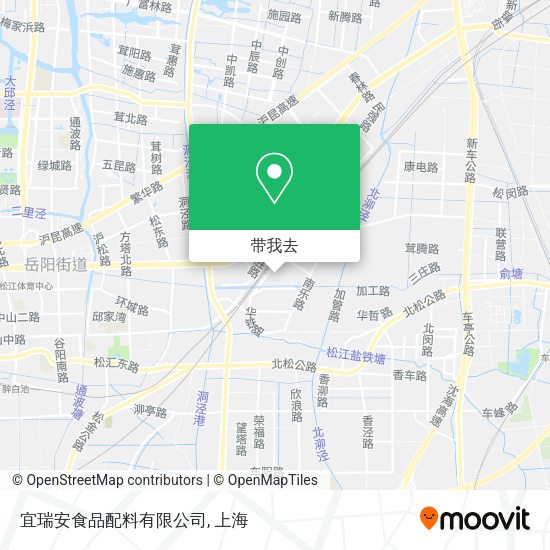 宜瑞安食品配料有限公司地图