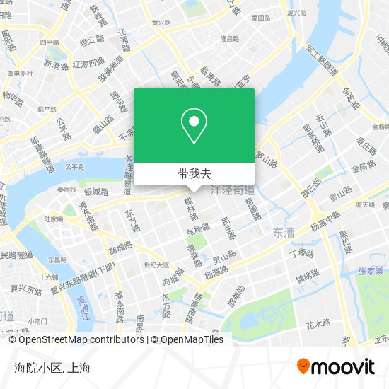海院小区地图