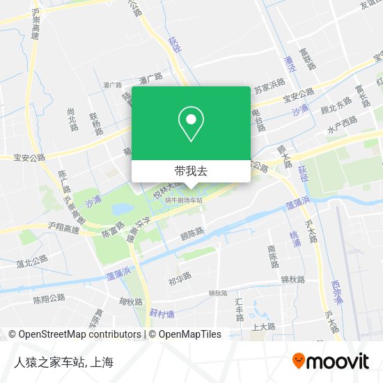 人猿之家车站地图