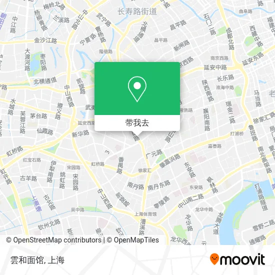 雲和面馆地图