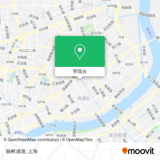 杨树浦港地图