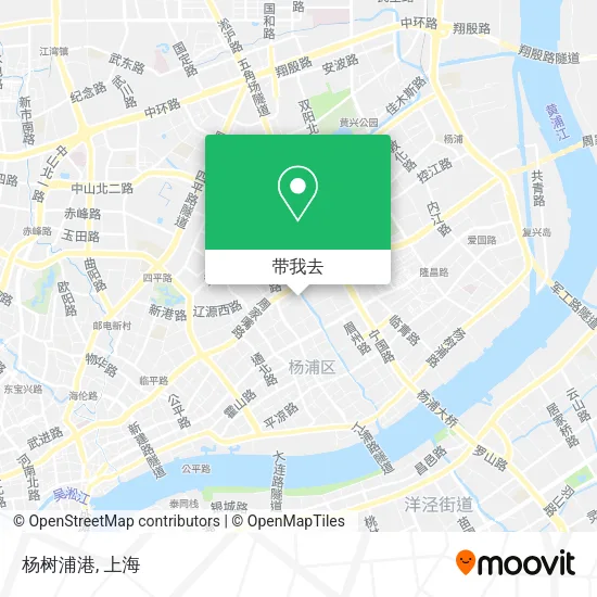 杨树浦港地图