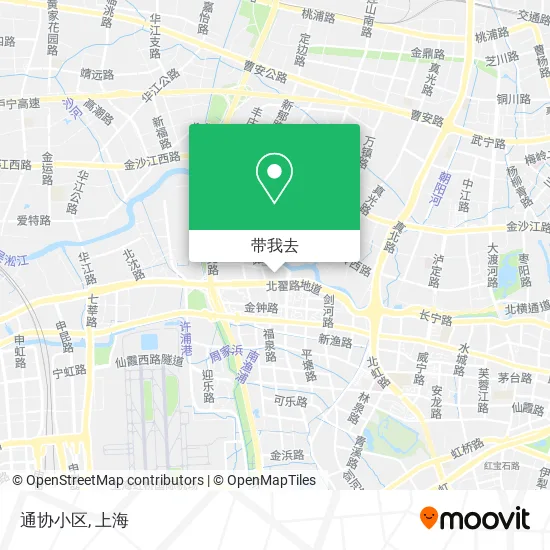 通协小区地图