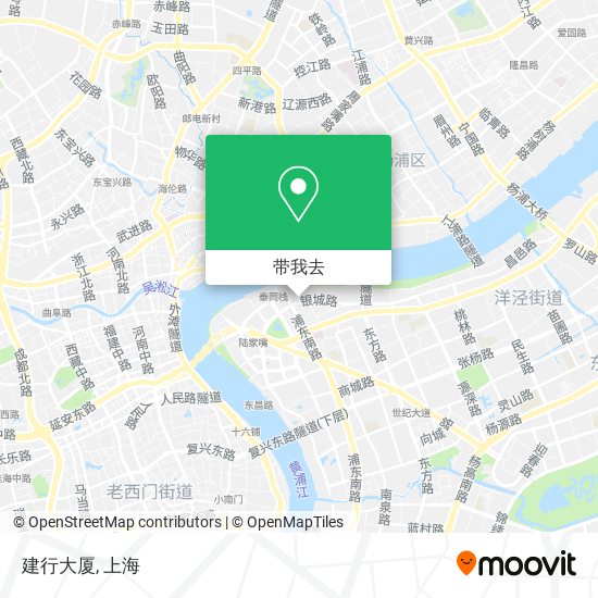 建行大厦地图