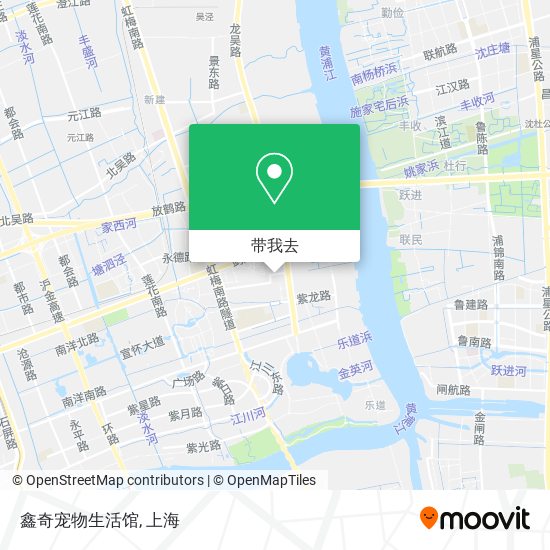 鑫奇宠物生活馆‎地图