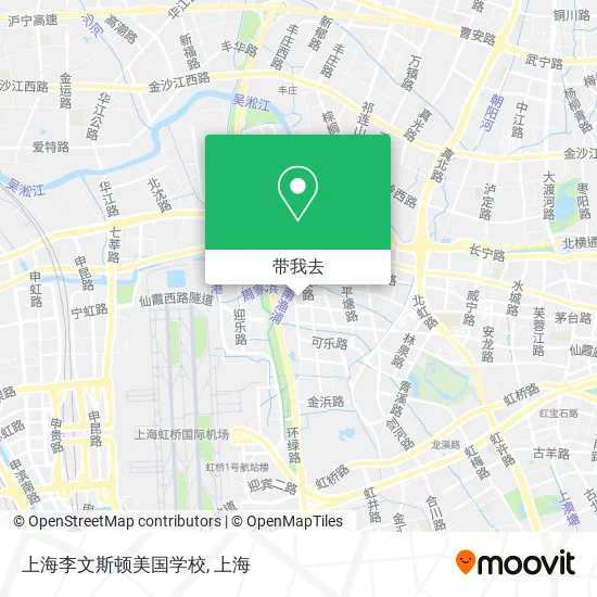 上海李文斯顿美国学校地图