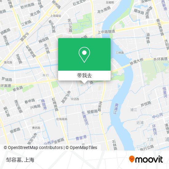 邹容墓地图
