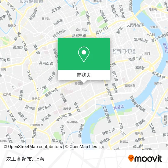 农工商超市地图