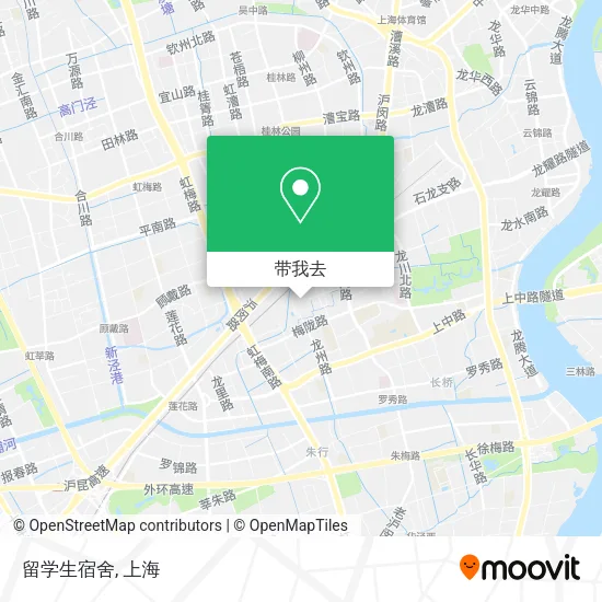 留学生宿舍地图