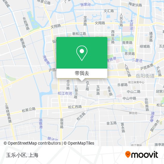 玉乐小区地图