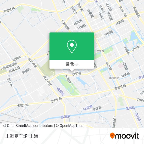 上海赛车场地图