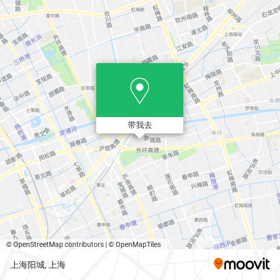 上海阳城地图