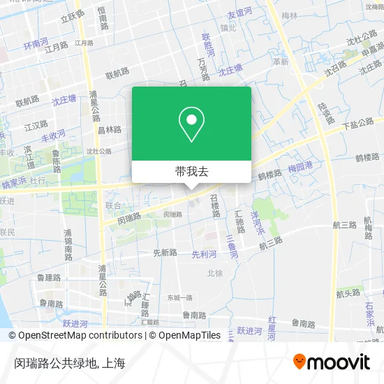 闵瑞路公共绿地地图