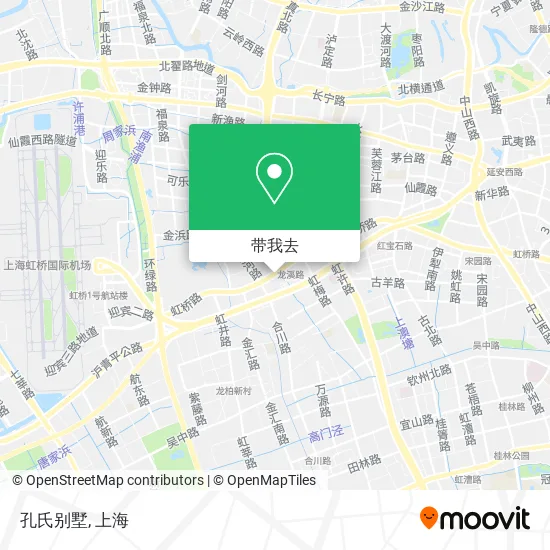 孔氏别墅地图