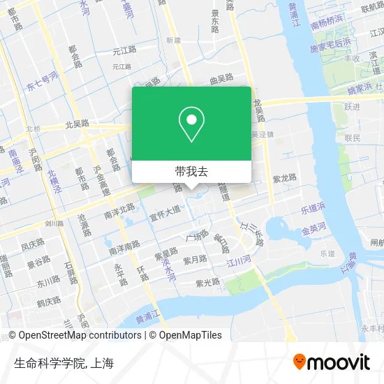 生命科学学院地图