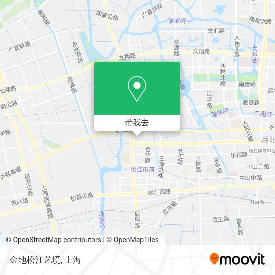 金地松江艺境地图