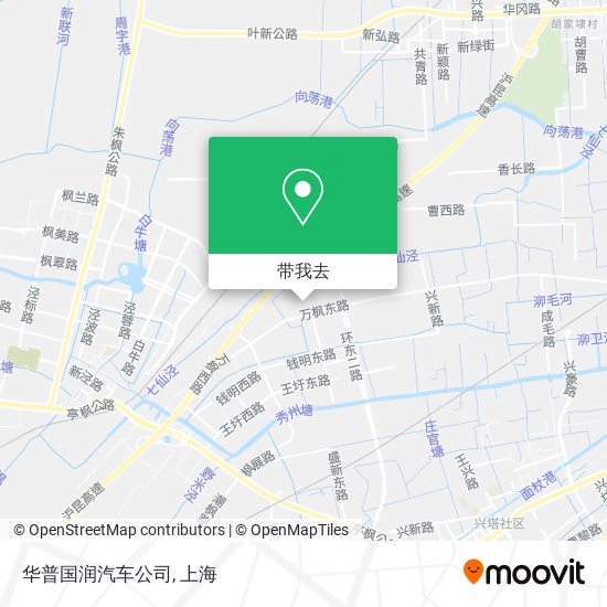 华普国润汽车公司地图