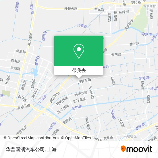 华普国润汽车公司地图