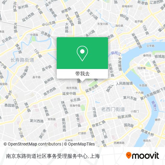 南京东路街道社区事务受理服务中心地图