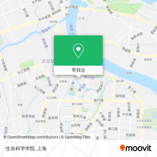 生命科学学院地图