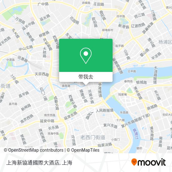 上海新協通國際大酒店地图