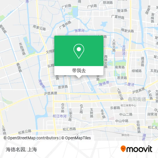 海德名园地图