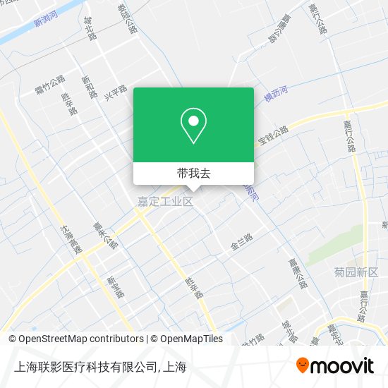 上海联影医疗科技有限公司地图