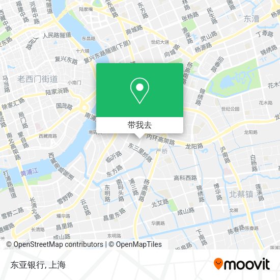 东亚银行地图