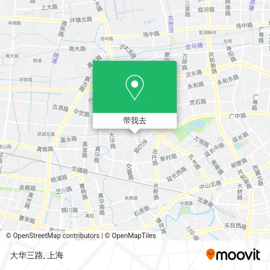 大华三路地图