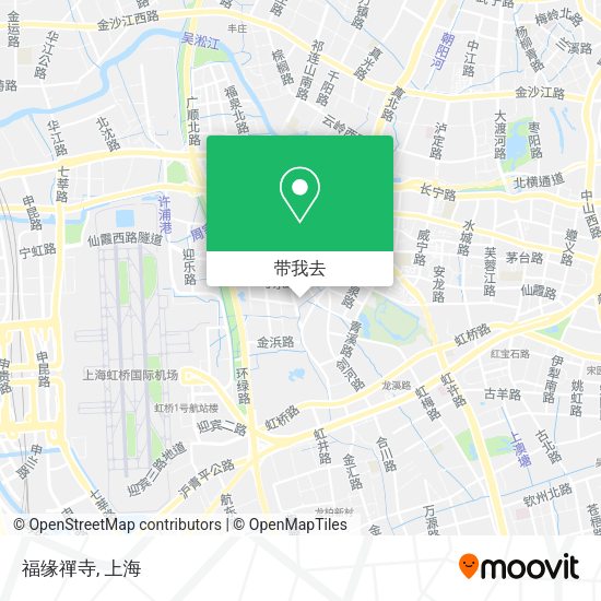 福缘禪寺地图