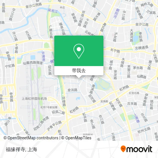 福缘禪寺地图