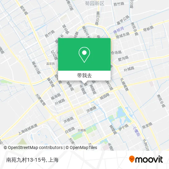 南苑九村13-15号地图