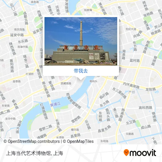 上海当代艺术博物馆地图