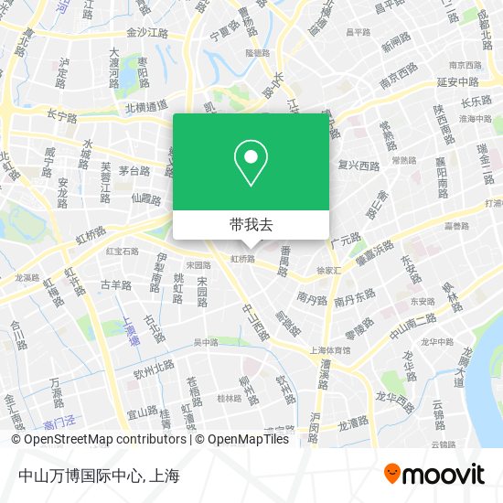 中山万博国际中心地图