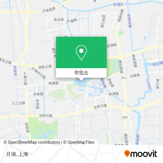月湖地图