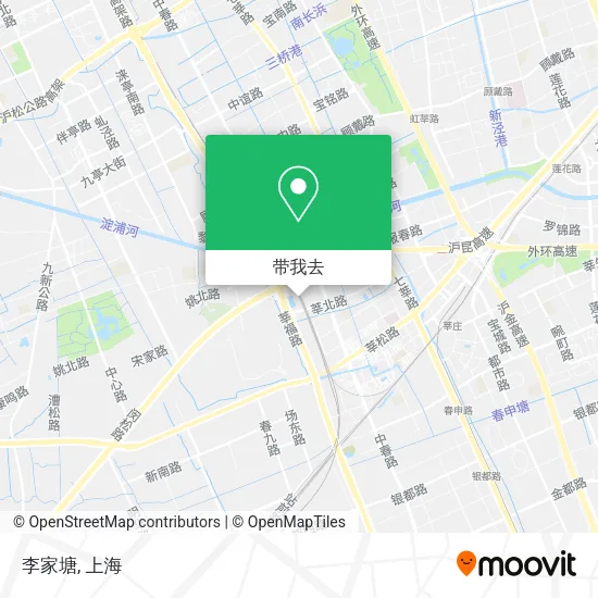 李家塘地图