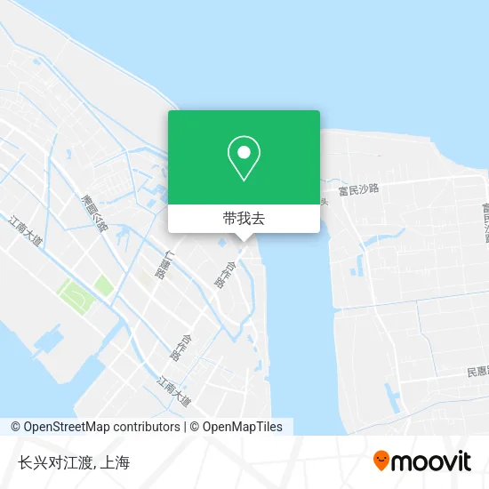 长兴对江渡地图
