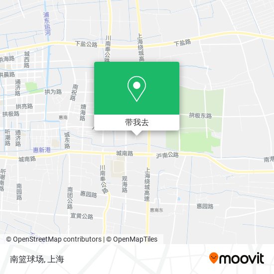 南篮球场地图
